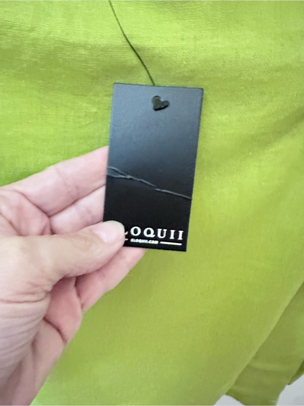 New Eloquii 18 Olive Green beaded side tie plus size minimalist Wrap Skort - Picture 6 of 15